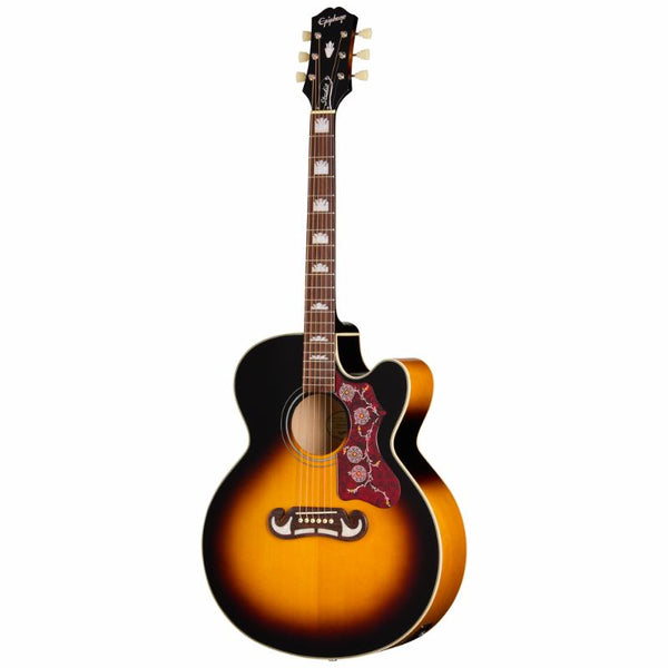 Epiphone J200 Studio EC Vintage Sunburst-Guitar & Bass-Gibson-Logans Pianos