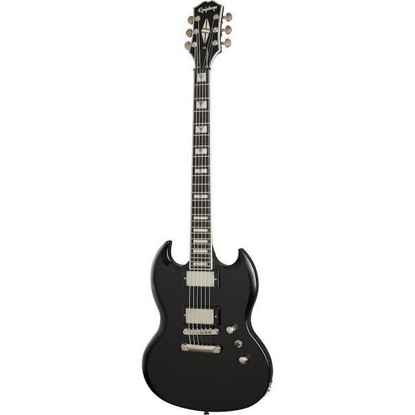 Epiphone Prophecy SG Electric Guitar-Guitar & Bass-Epiphone-Black Aged Gloss-Logans Pianos