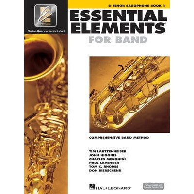 Essential Elements for Band - Book 1 with EEi for Tenor Saxophone ...