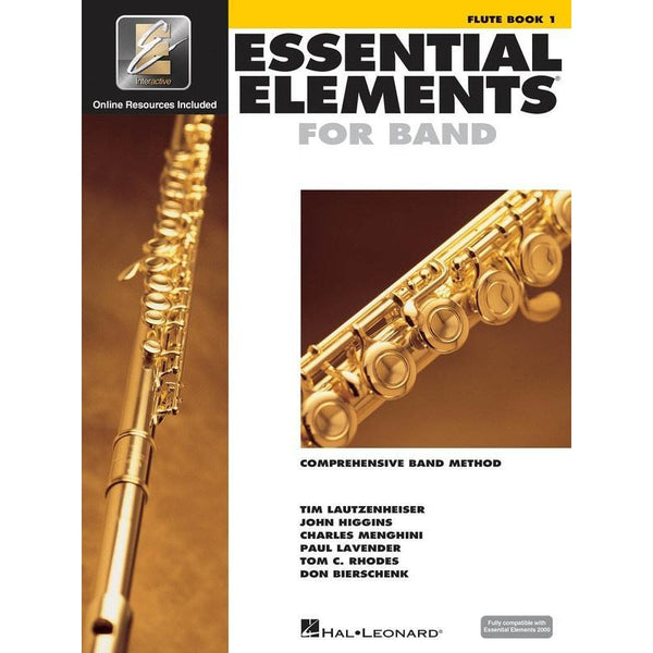 Essential Elements for Band: Flute - Book 1 with EEi-Sheet Music-Hal Leonard-Logans Pianos