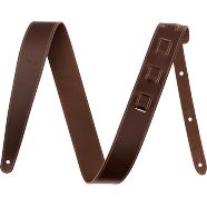 Fender 2'' Essential Leather Guitar Strap-guitar accessories-Fender-Tan-Logans Pianos