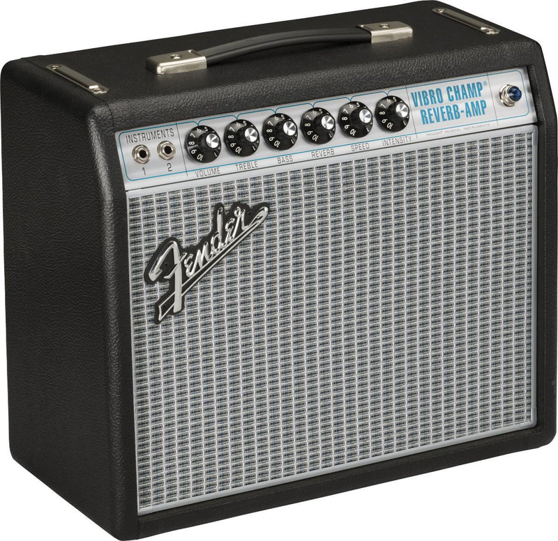 Fender '68 Custom Vibro Champ Reverb Guitar Amp-Guitar & Bass-Fender-Logans Pianos