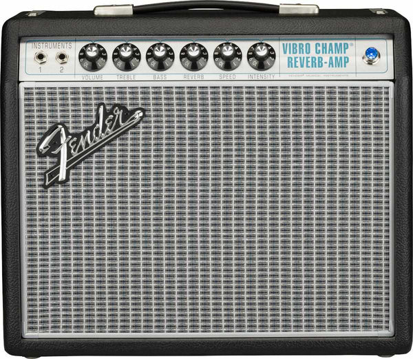 Fender '68 Custom Vibro Champ Reverb Guitar Amp-Guitar & Bass-Fender-Logans Pianos