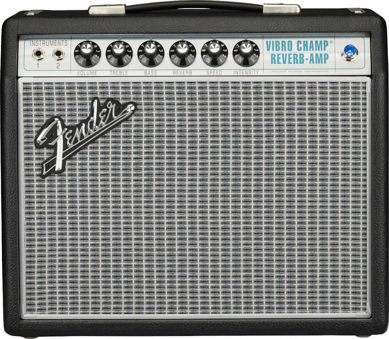 Fender '68 Custom Vibro Champ Reverb Guitar Amp-Guitar & Bass-Fender-Logans Pianos