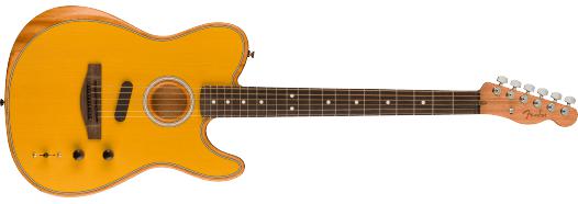 Fender Acoustasonic Player Telecaster-Guitar & Bass-Fender-Butterscotch Blonde-Logans Pianos