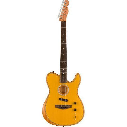 Fender Acoustasonic Player Telecaster-Guitar & Bass-Fender-Butterscotch Blonde-Logans Pianos