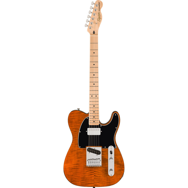Fender Affinity Series Telecaster FMT SH Guitar-Guitar & Bass-Squier-Laurel-Crimson Red Transparent-Logans Pianos