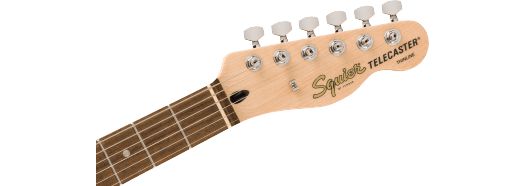 Fender Affinity Series Telecaster Thinline-Guitar & Bass-Squier-Olympic White-Logans Pianos