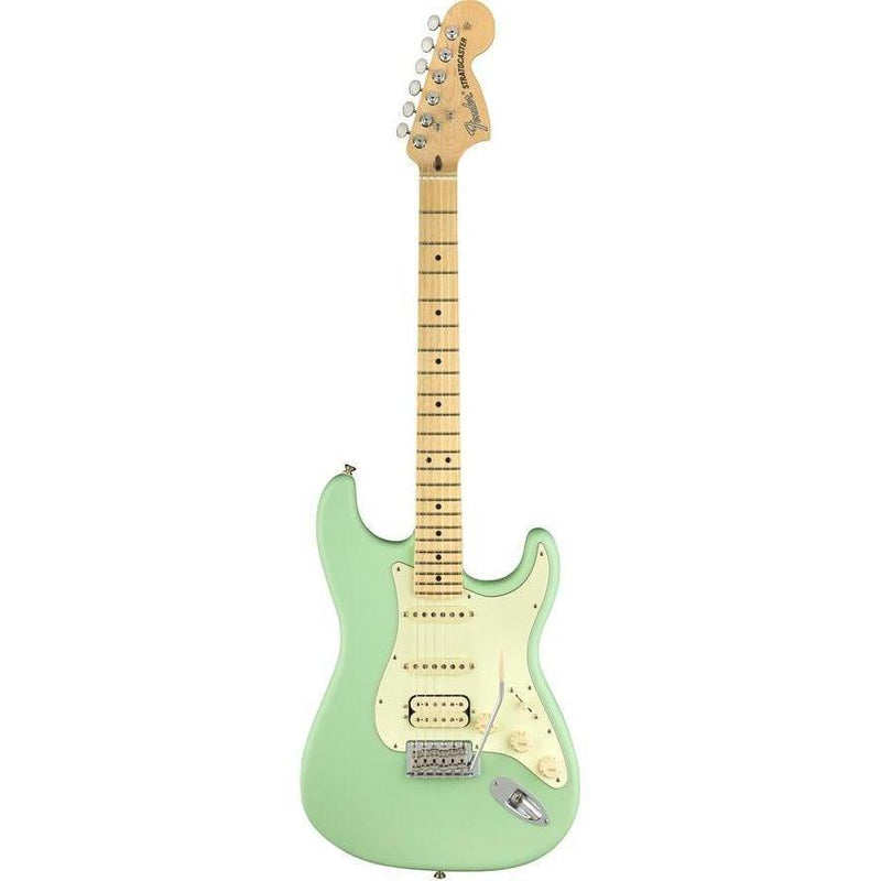 Fender American Performer Stratocaster HSS Electric Guitar-Guitar & Bass-Fender-Maple-Satin Surf Green-Logans Pianos