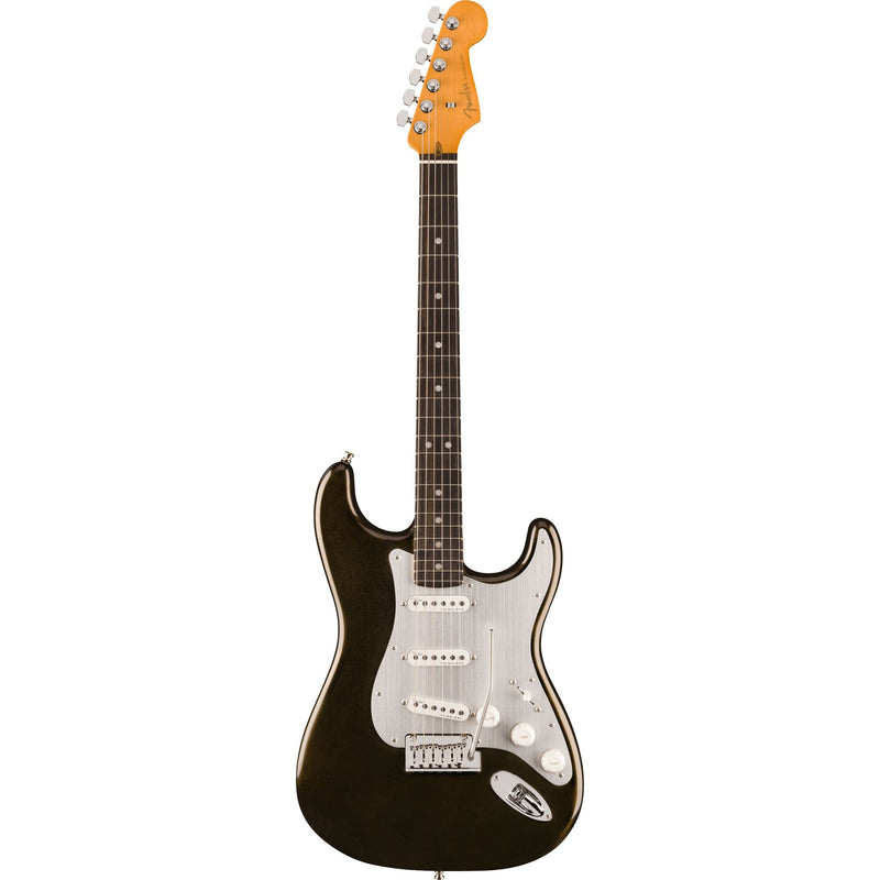 Fender American Ultra II Stratocaster Electric Guitar-Guitar & Bass-Fender-Ebony-Texas Tea-Logans Pianos