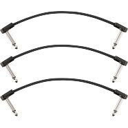 Fender Angled Blockchain Patch Cables (3-Pack)-Guitar & Bass-Fender-6"-Logans Pianos
