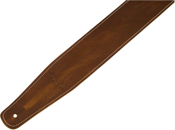 Fender Broken-In Leather Guitar Strap-Guitar & Bass-Fender-Brown-Logans Pianos