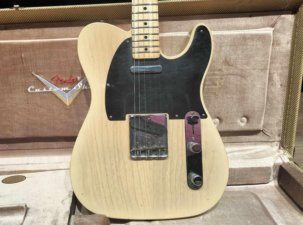 Fender Custom Shop 59' Telecaster - Journeyman` - Natural Blonde-Guitar & Bass-Fender-Logans Pianos