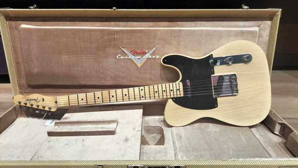 Fender Custom Shop 59' Telecaster - Journeyman` - Natural Blonde-Guitar & Bass-Fender-Logans Pianos