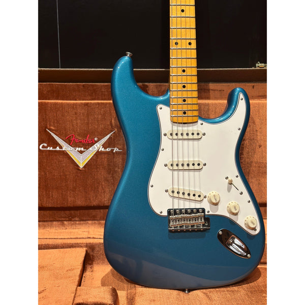 Fender Custom Shop Vintage 62 Limited Stratocaster Electric Guitar Ocean Turquoise-Guitar & Bass-Fender-Logans Pianos