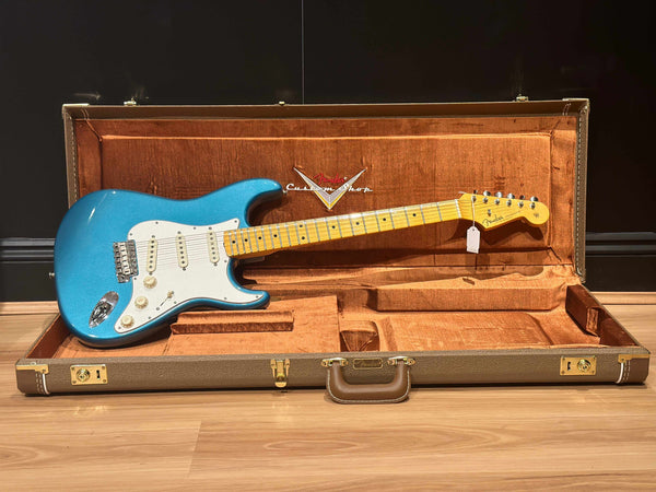 Fender Custom Shop Vintage 62 Limited Stratocaster Electric Guitar Ocean Turquoise-Guitar & Bass-Fender-Logans Pianos