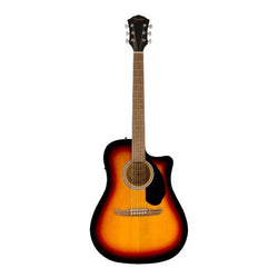 Fender FA-125CE Acoustic Electric Guitar-Guitar & Bass-Fender-Walnut-Logans Pianos