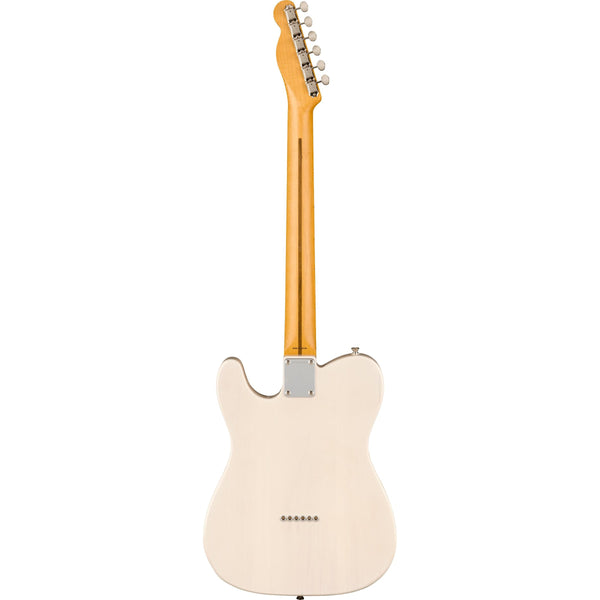 Fender JV Modified '50s Telecaster Electric Guitar + BONUS HARD CASE-Guitar & Bass-Fender-White Blonde-Logans Pianos