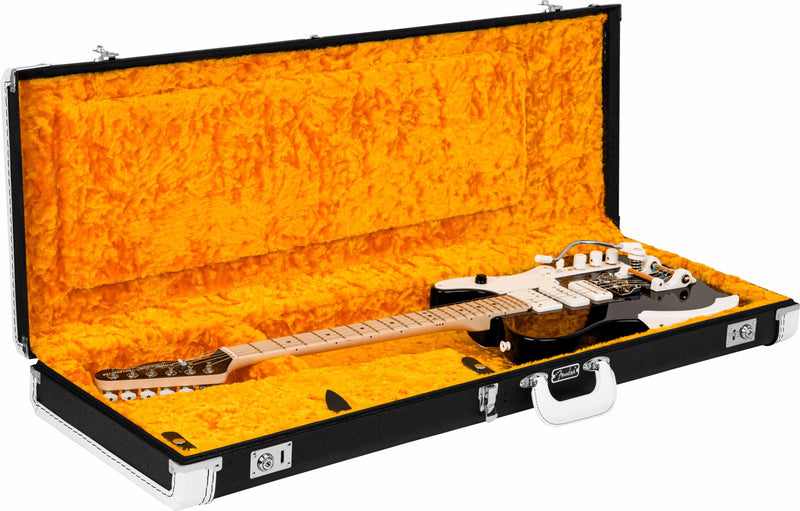 Fender Jack White Triplecaster Guitar-Guitar & Bass-Fender-Black-Logans Pianos