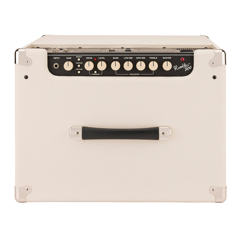 Fender Limited Edition Rumble 25 V3 Bass Amplifier Ivory-Guitar & Bass-Fender-Logans Pianos