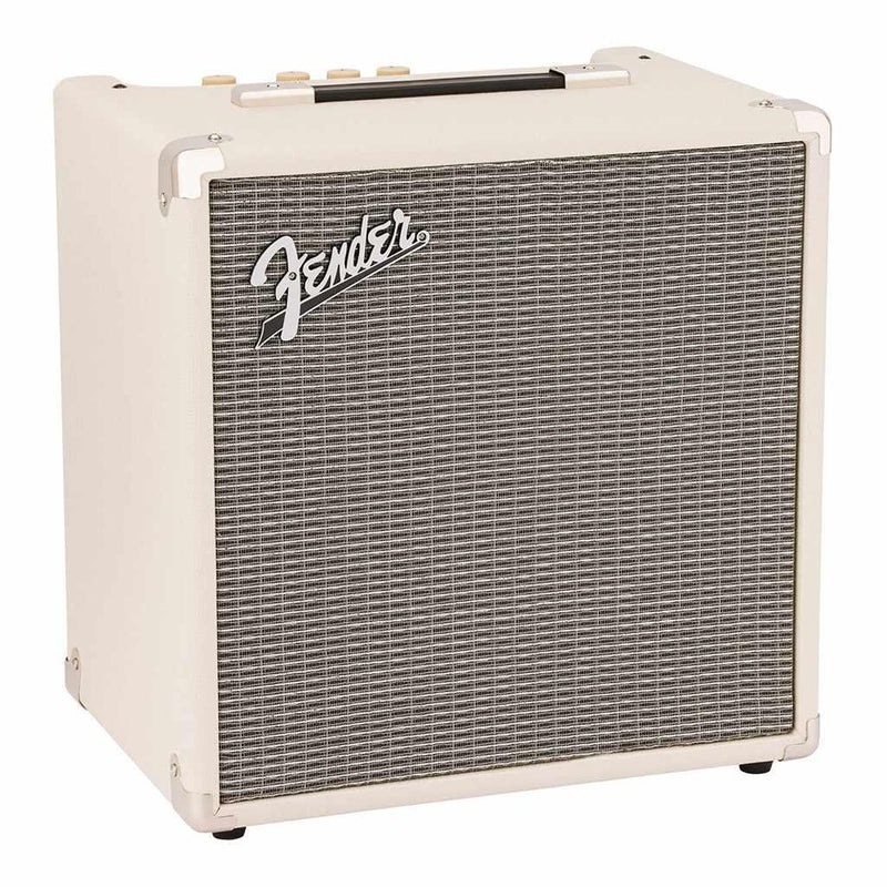 Fender Limited Edition Rumble 25 V3 Bass Amplifier Ivory-Guitar & Bass-Fender-Logans Pianos