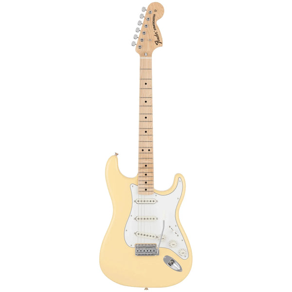 Fender Made In Japan Traditional '70s Stratocaster Electric Guitar Vintage White-Guitar & Bass-Fender-Logans Pianos