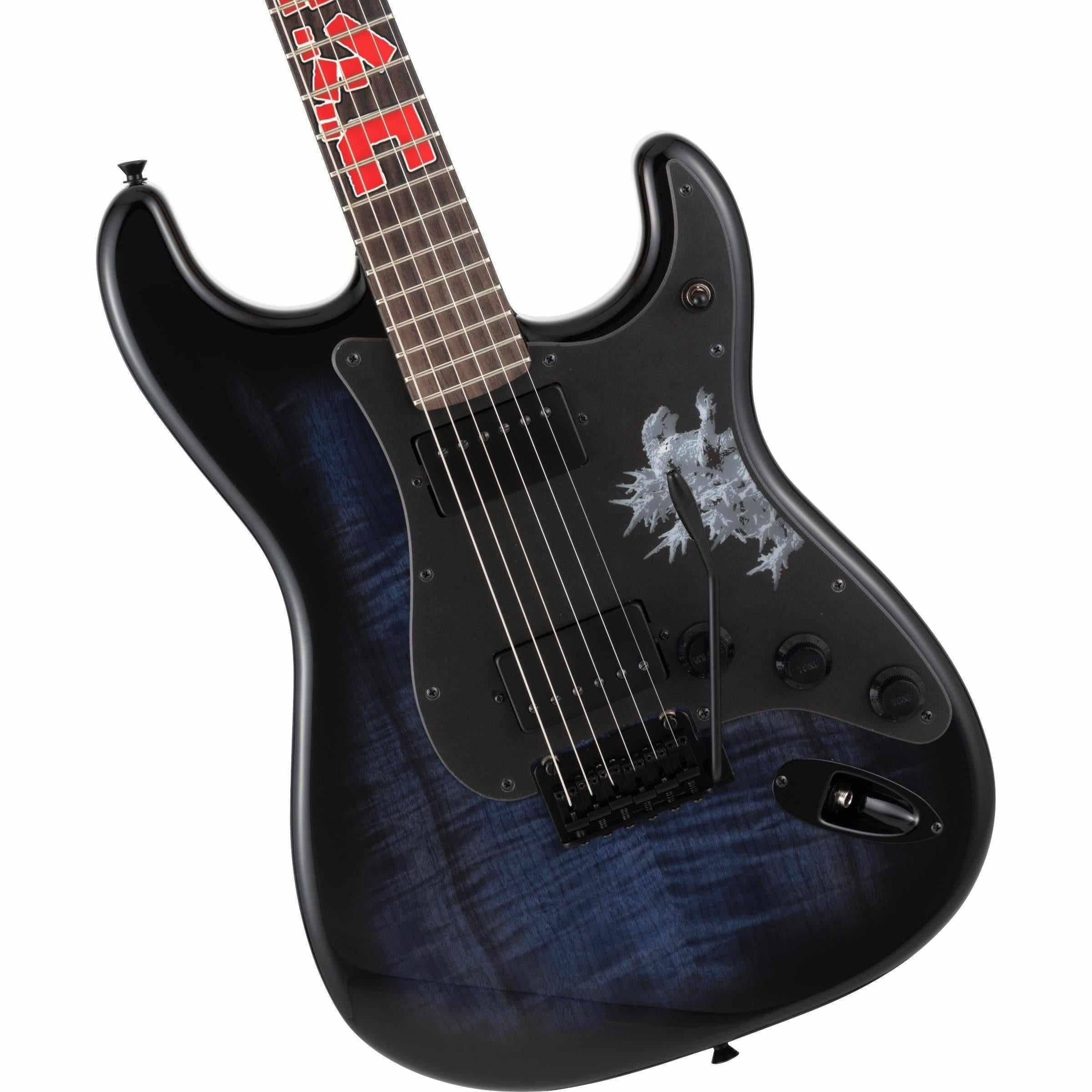 Fender Made in Japan Godzilla Stratocaster® Blue - Logans Pianos