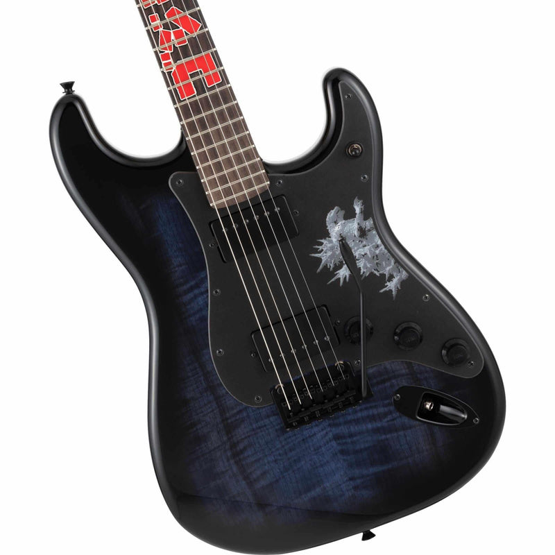 Fender Made in Japan Godzilla Stratocaster® Blue-Guitar & Bass-Fender-Logans Pianos