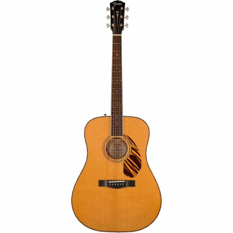 Fender PD-220E Dreadnought Acoustic Guitar-Guitar & Bass-Fender-Natural-Logans Pianos