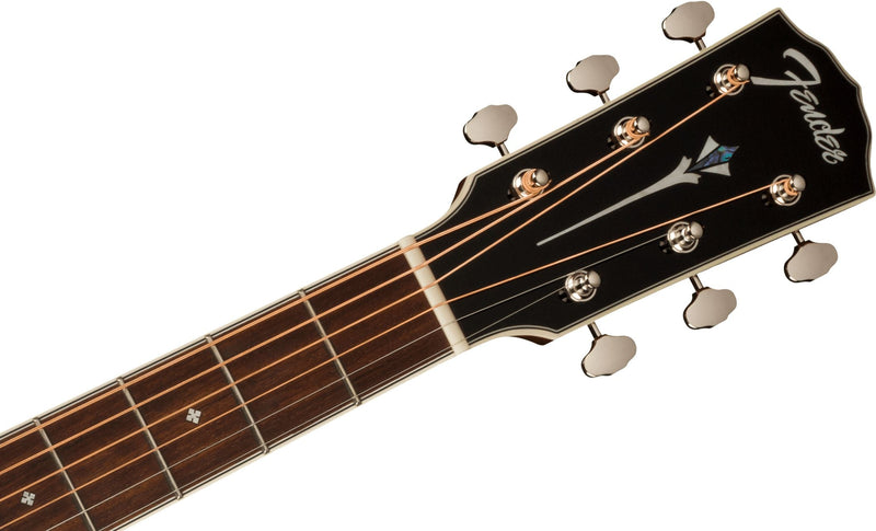 Fender PD-220E Dreadnought Acoustic Guitar-Guitar & Bass-Fender-Natural-Logans Pianos