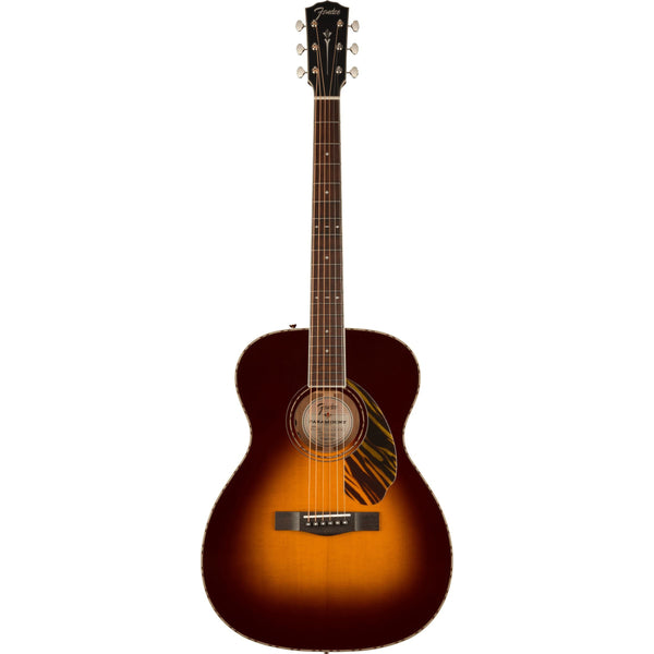 Fender PO-220E Orchestra Acoustic Guitar Mahogany-Guitar & Bass-Fender-Mahogany-Logans Pianos