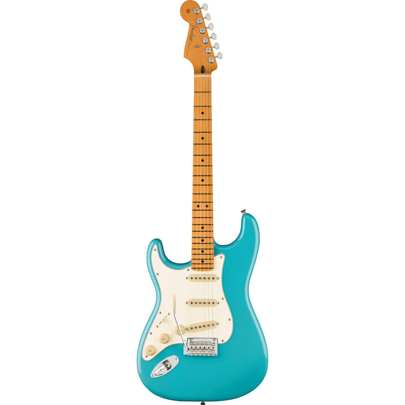 Fender Player II Stratocaster Left-Handed-Guitar & Bass-Fender-Maple-Aquatone Blue-Logans Pianos