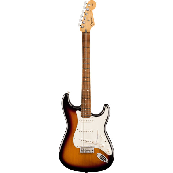 Fender Player Stratocaster 70th Anniversary Electric Guitar + BONUS HARD CASE-Guitar & Bass-Fender-Pau Ferro-2-Colour Sunburst-Logans Pianos