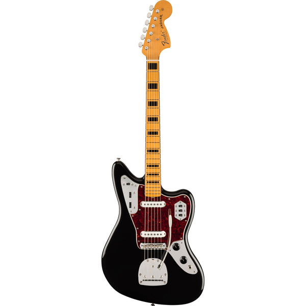 Fender Vintera II '70s Jaguar Electric Guitar-Guitar & Bass-Fender-Black-Logans Pianos