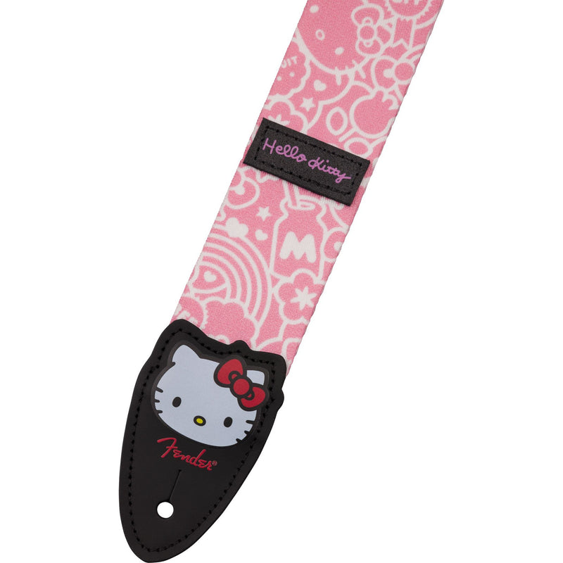 Fender x Hello Kitty Polyester Strap-guitar straps-Fender-Logans Pianos