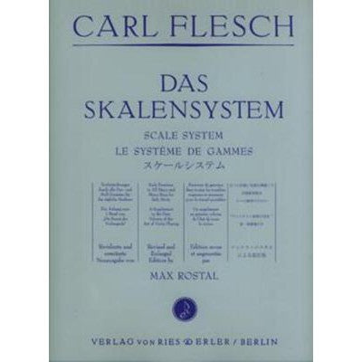 Flesch Scale System for Violin-Sheet Music-Devirra-Logans Pianos