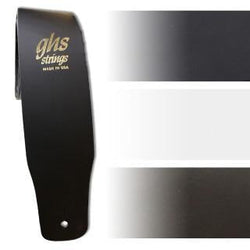 GHS Leather Guitar Strap-Guitar & Bass-GHS-Black-Logans Pianos