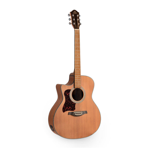 Gilman GA12CE Grand Auditorium Left Hand Guitar-Guitar & Bass-Gilman-Logans Pianos