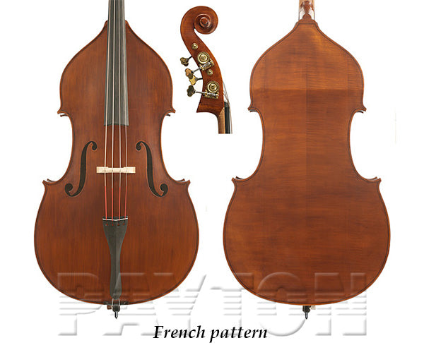 Gliga 1 French Style Slim Double Bass 3/4-Orchestral Strings-Gliga-3/4-Logans Pianos