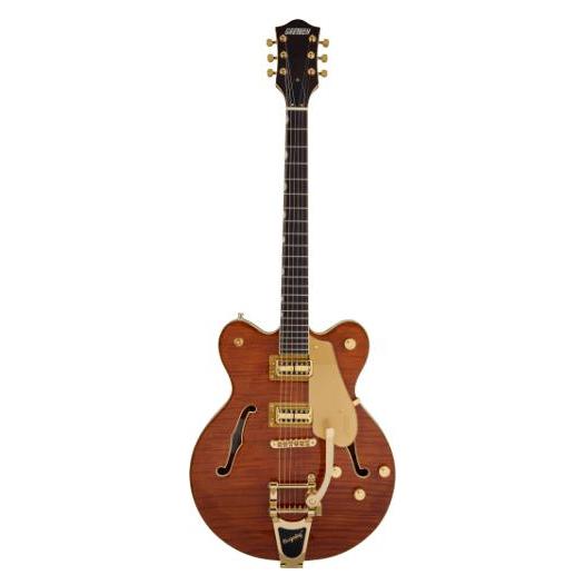 Gretsch Electromatic® LTD Flame Okoume Broadkaster® Double-Cut with Bigsby®-Guitar & Bass-Gretsch-Logans Pianos