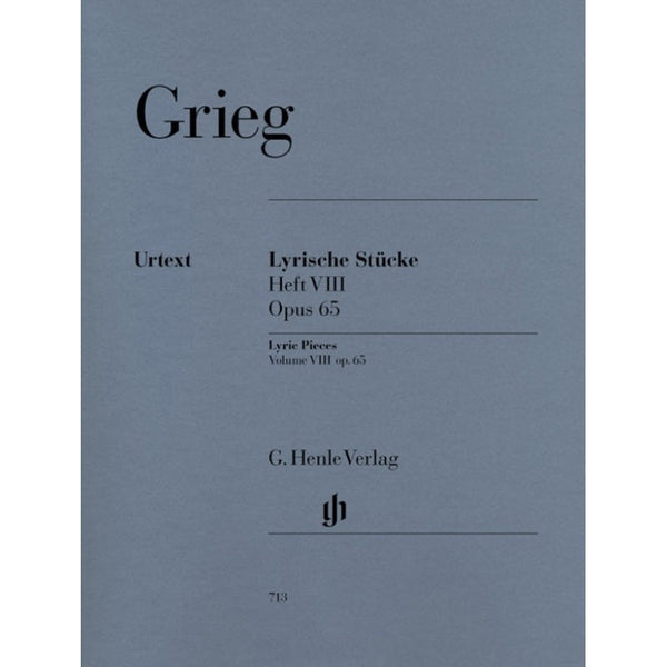 Grieg Lyric Pieces Volume VIII Op. 65-Sheet Music-G. Henle Verlag-Logans Pianos
