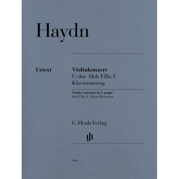 HAYDN CONCERTO NO 1 C MAJOR VLN/PNO-Sheet Music-G. Henle Verlag-Logans Pianos