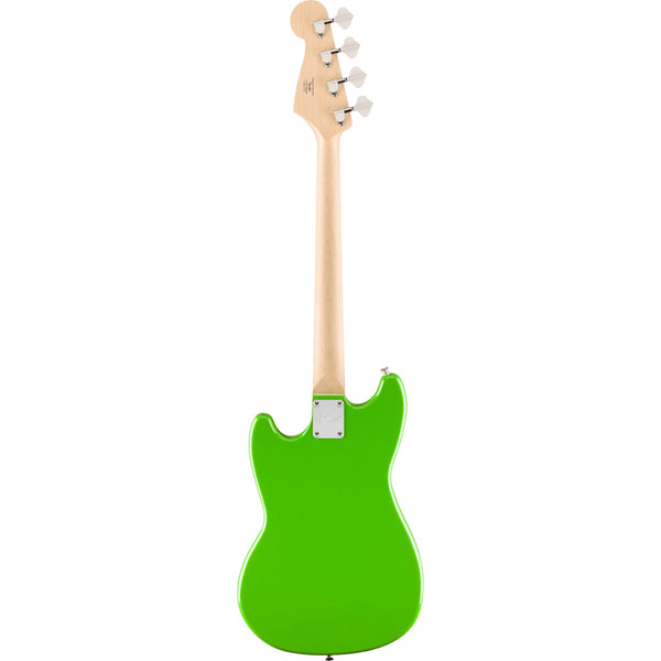 Limited Edition Squier Sonic Bronco Bass - Lime Green-Guitar & Bass-Squier-Logans Pianos