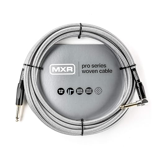 MXR Pro Series 12ft Instrument Cable-Guitar & Bass-MXR-Logans Pianos