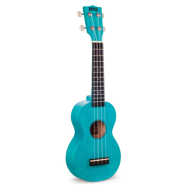 Mahalo Island Series Soprano Ukulele-Ukulele & Folk-Mahalo-Aqua Blue-Logans Pianos