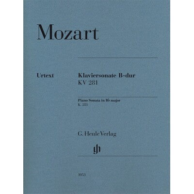 Mozart: Piano Sonata in B flat major K.281-Sheet Music-Hal Leonard-Logans Pianos
