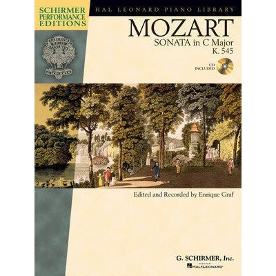 Mozart Sonata in C Major K 545 Sonata Facile-books-Hal Leonard Australia-Logans Pianos