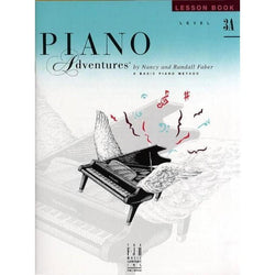Piano Adventures 3A - Lesson-Sheet Music-Faber Piano Adventures-Book Only-Logans Pianos