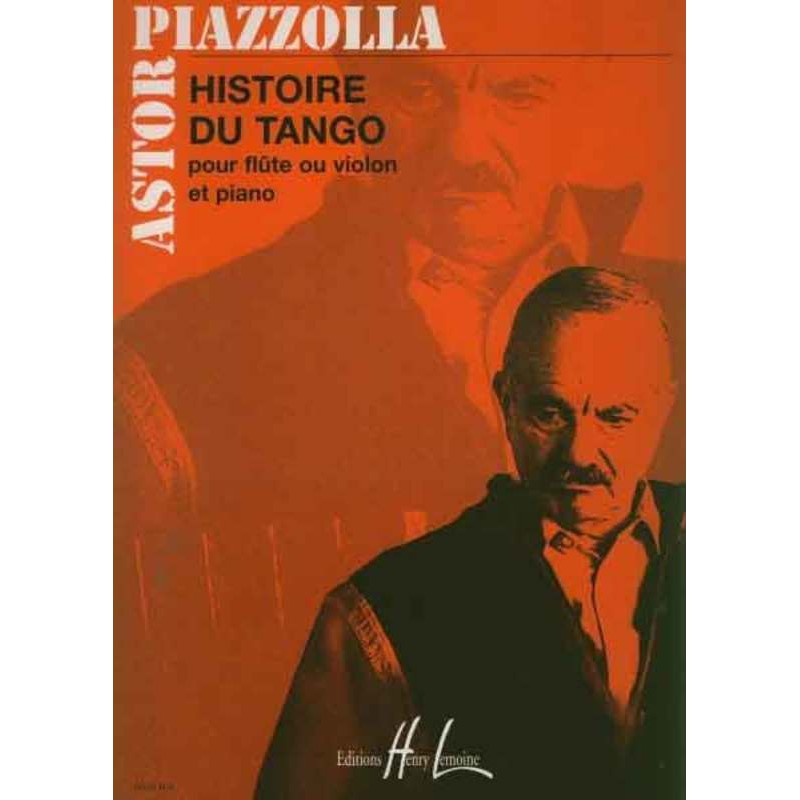 Piazzolla - Histoire du Tango (for Violin, Flute)-Sheet Music-Edition Henry Lemoine-Logans Pianos