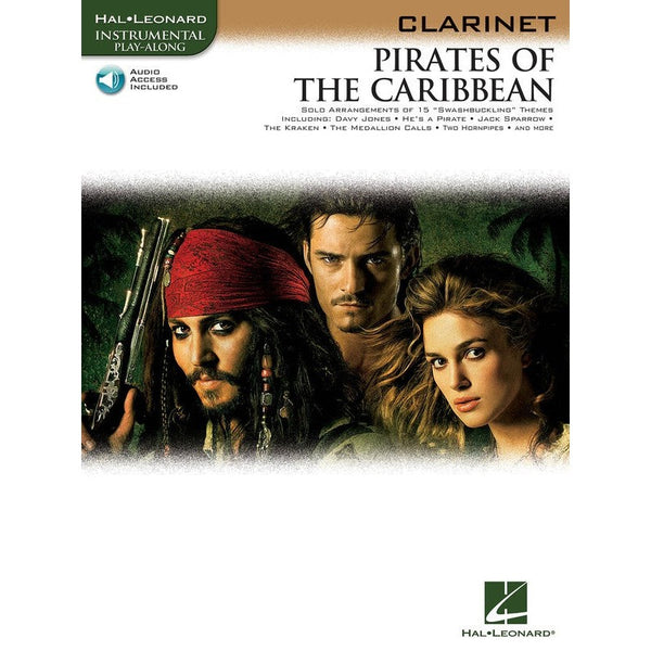 Pirates of the Caribbean for the clarinet bk/ola-Sheet Music-Hal Leonard Australia-Logans Pianos